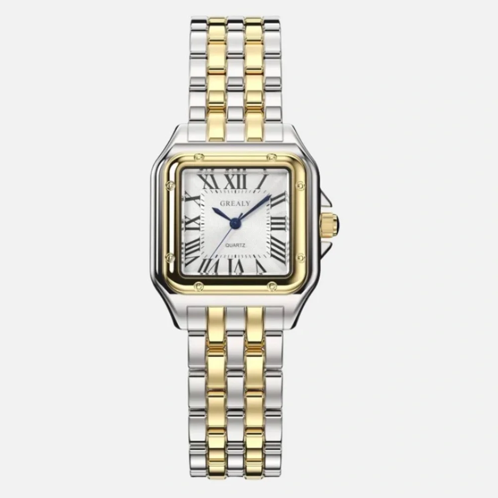 Panthere Classic Square Two-Tone Watch